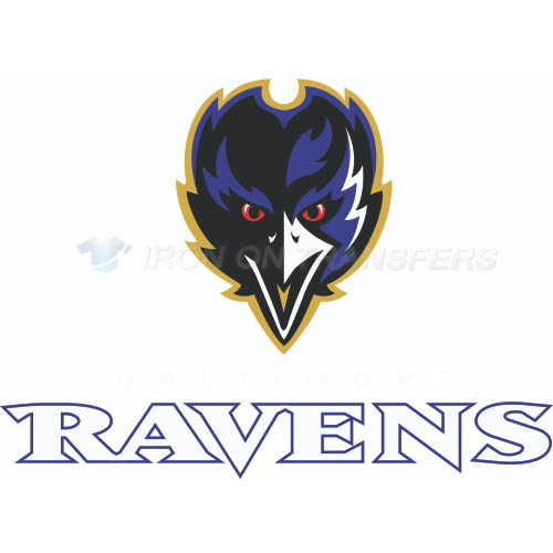 Baltimore Ravens Iron-on Stickers (Heat Transfers)NO.411